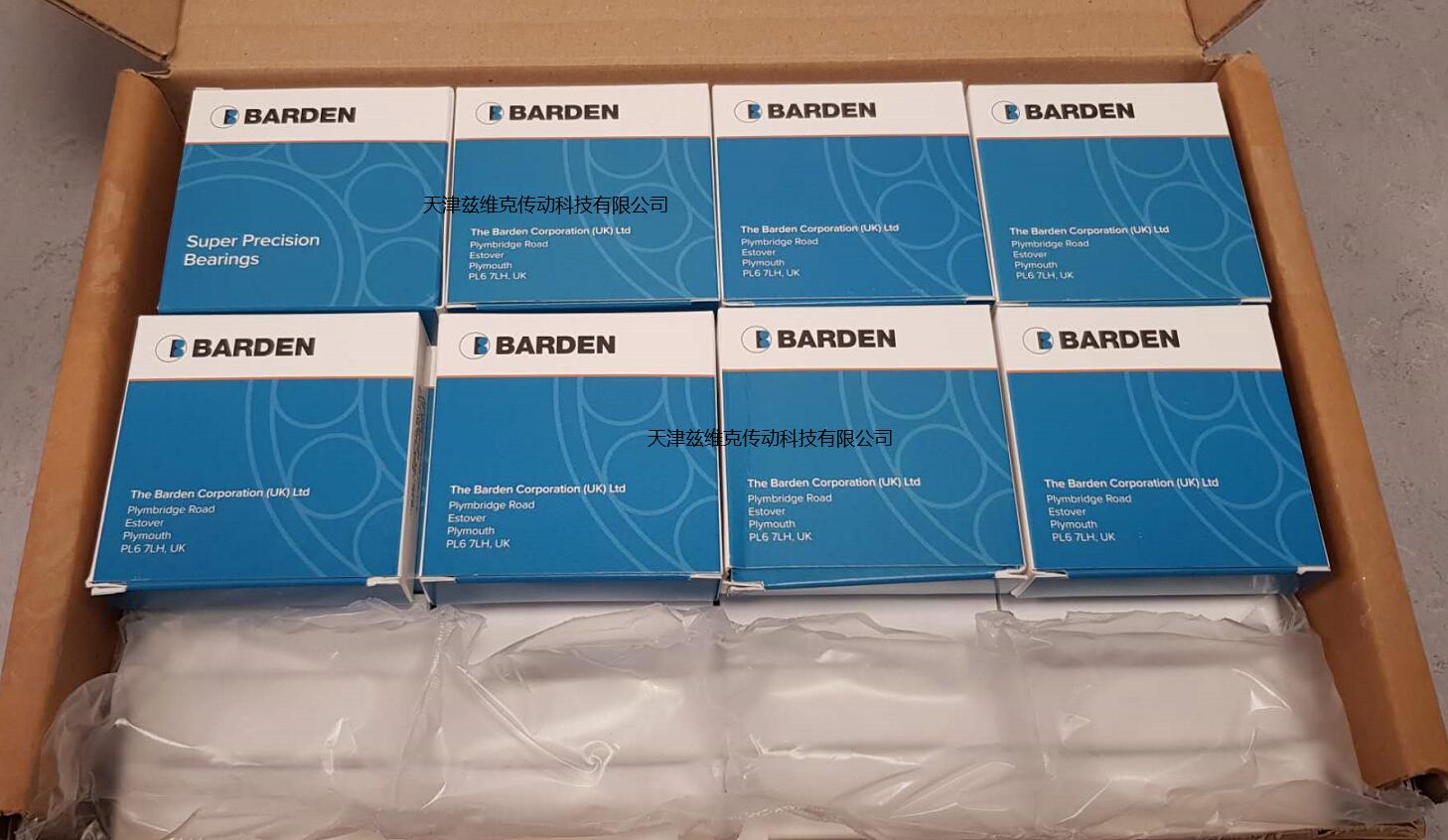 美國Barden 202SSTX1K35C44精密深溝球軸承